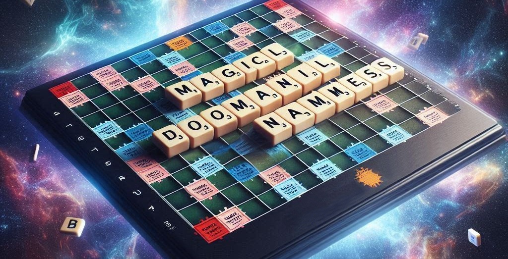 magical molecule clusters scrabble board set against a black nebula background 03